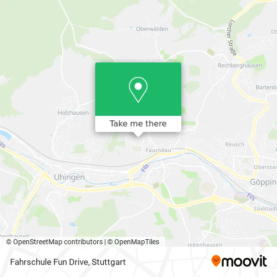 Карта Fahrschule Fun Drive