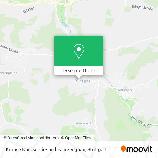 Krause Karosserie- und Fahrzeugbau map