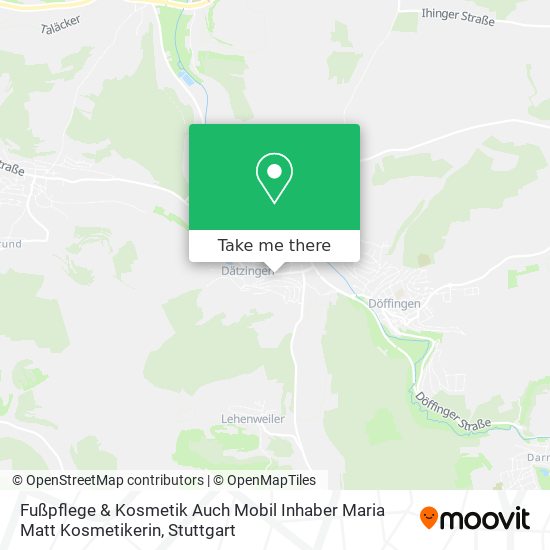 Fußpflege & Kosmetik Auch Mobil Inhaber Maria Matt Kosmetikerin map