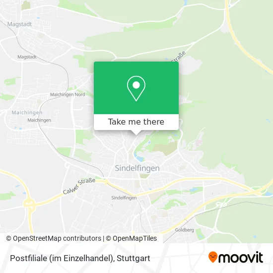 Карта Postfiliale (im Einzelhandel)