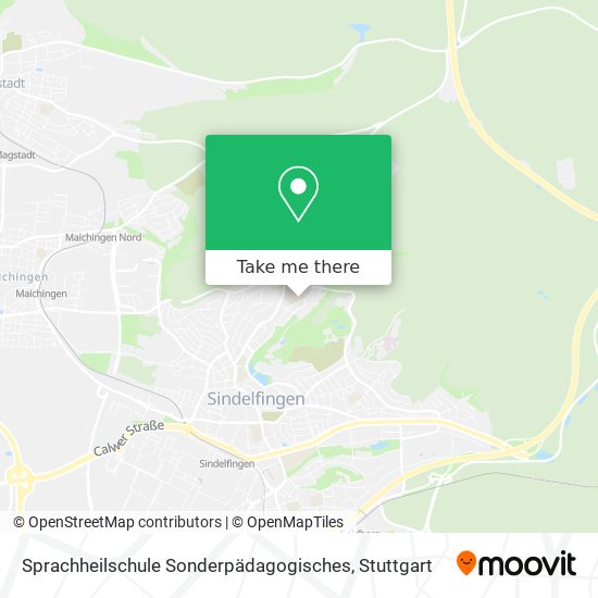 Sprachheilschule Sonderpädagogisches map