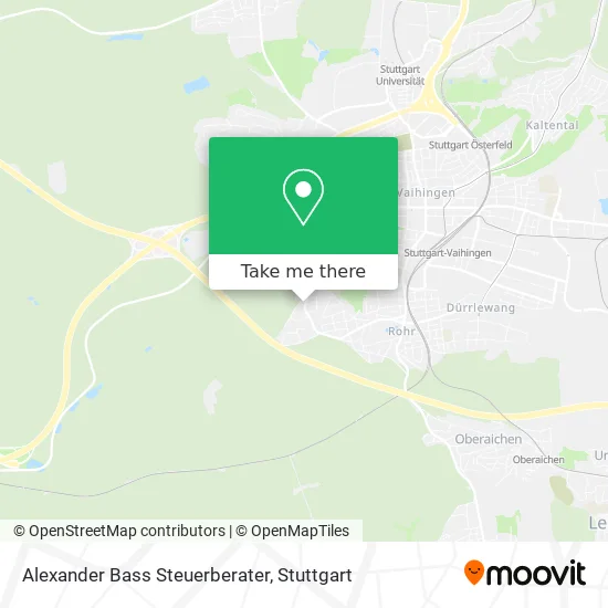 Карта Alexander Bass Steuerberater