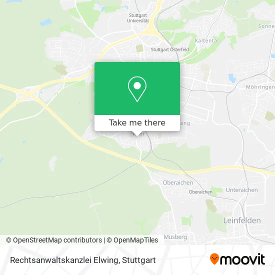 Карта Rechtsanwaltskanzlei Elwing