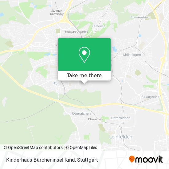 Kinderhaus Bärcheninsel Kind map