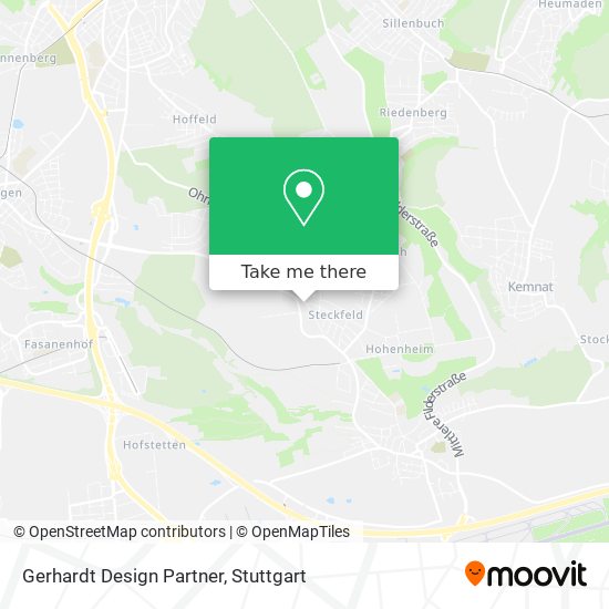 Gerhardt Design Partner map