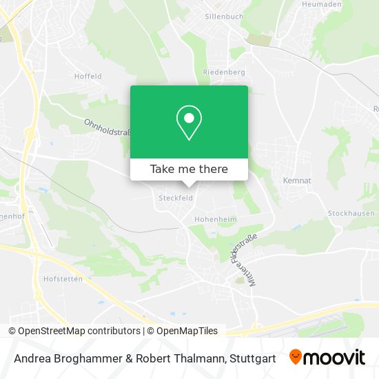 Andrea Broghammer & Robert Thalmann map
