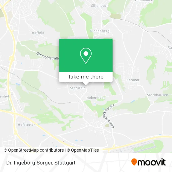 Карта Dr. Ingeborg Sorger