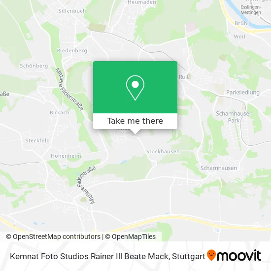 Карта Kemnat Foto Studios Rainer Ill Beate Mack