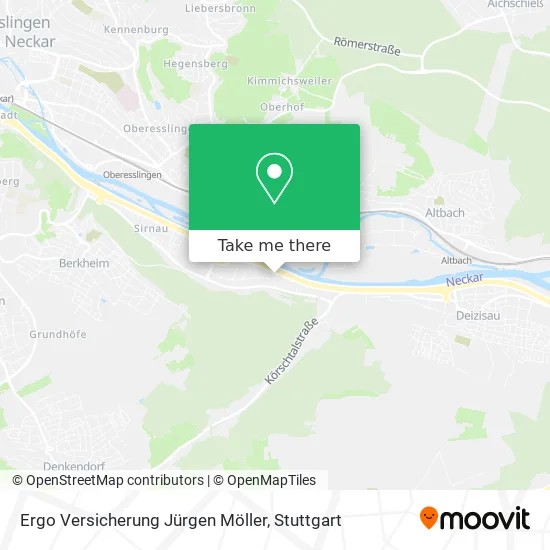 Карта Ergo Versicherung Jürgen Möller