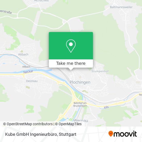 Kube GmbH Ingenieurbüro map