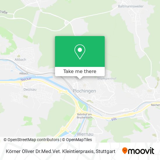 Körner Oliver Dr.Med.Vet. Kleintierpraxis map