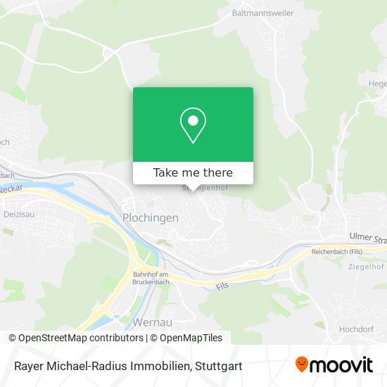 Карта Rayer Michael-Radius Immobilien