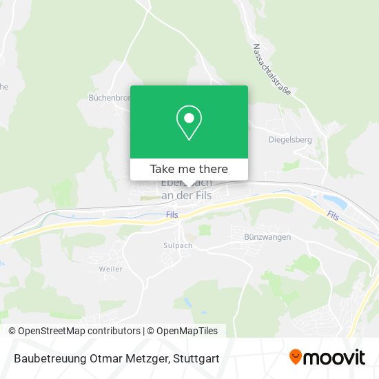 Baubetreuung Otmar Metzger map