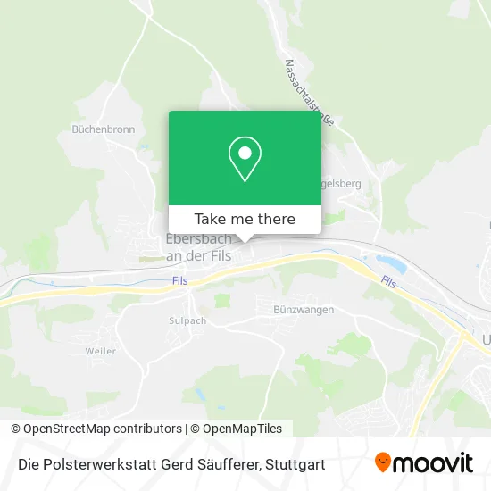 Карта Die Polsterwerkstatt Gerd Säufferer