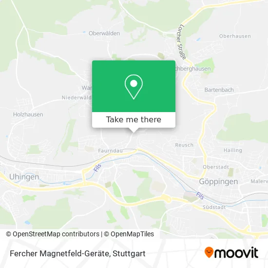 Карта Fercher Magnetfeld-Geräte