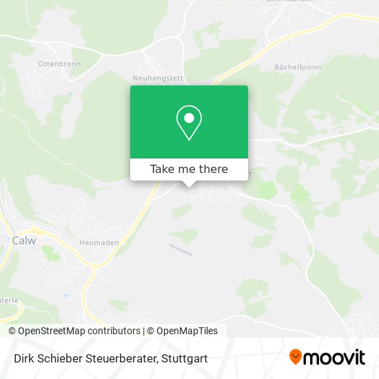 Dirk Schieber Steuerberater map