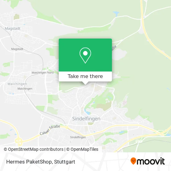 Карта Hermes PaketShop