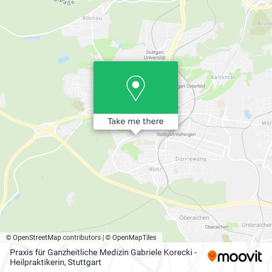 Praxis für Ganzheitliche Medizin Gabriele Korecki - Heilpraktikerin map