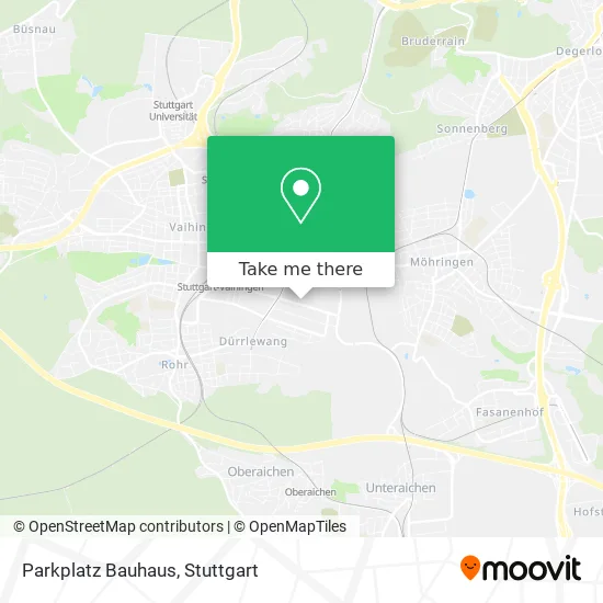 Карта Parkplatz Bauhaus
