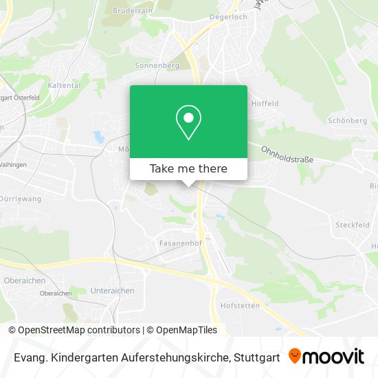Evang. Kindergarten Auferstehungskirche map