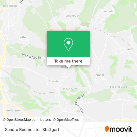 Карта Sandra Baumeister