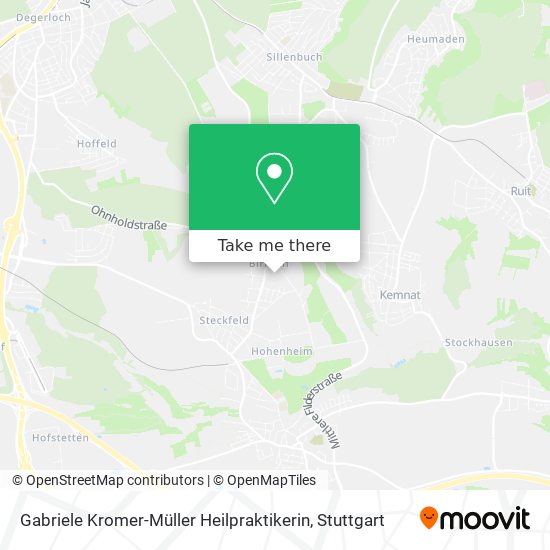 Карта Gabriele Kromer-Müller Heilpraktikerin