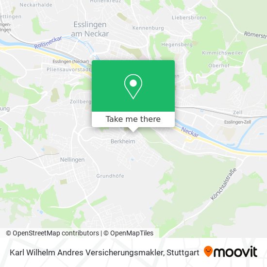 Karl Wilhelm Andres Versicherungsmakler map