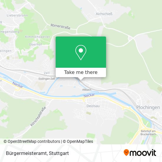 Bürgermeisteramt map