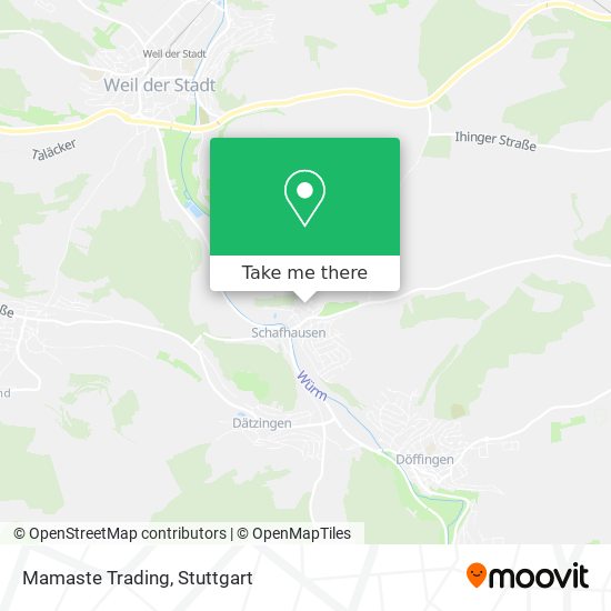 Mamaste Trading map