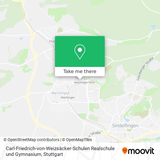 Carl-Friedrich-von-Weizsäcker-Schulen Realschule und Gymnasium map