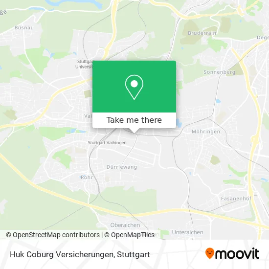 Карта Huk Coburg Versicherungen
