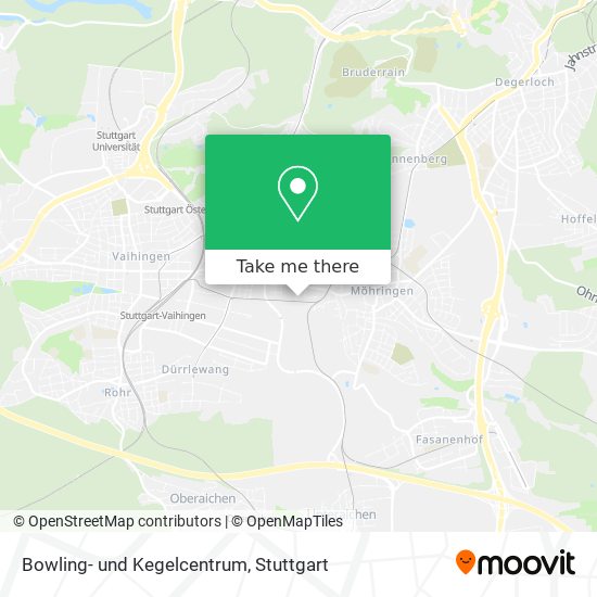 Bowling- und Kegelcentrum map