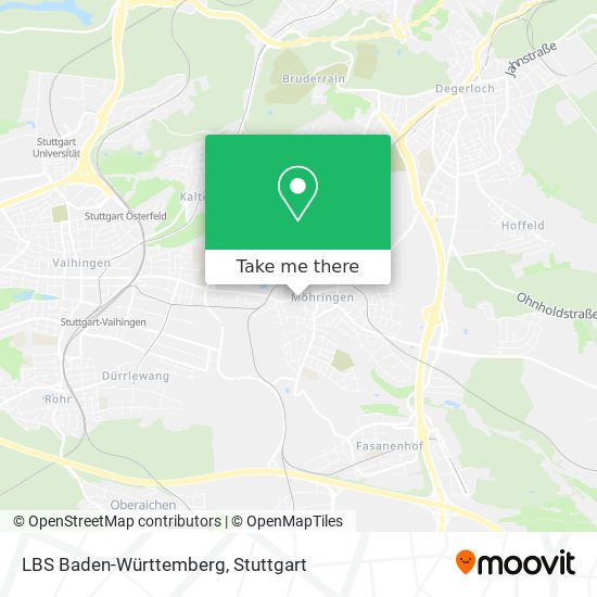 LBS Baden-Württemberg map