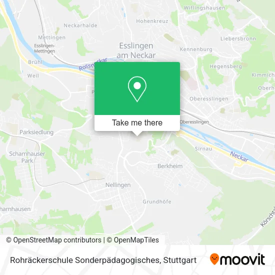 Карта Rohräckerschule Sonderpädagogisches