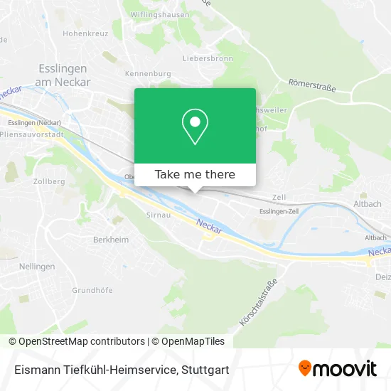 Карта Eismann Tiefkühl-Heimservice