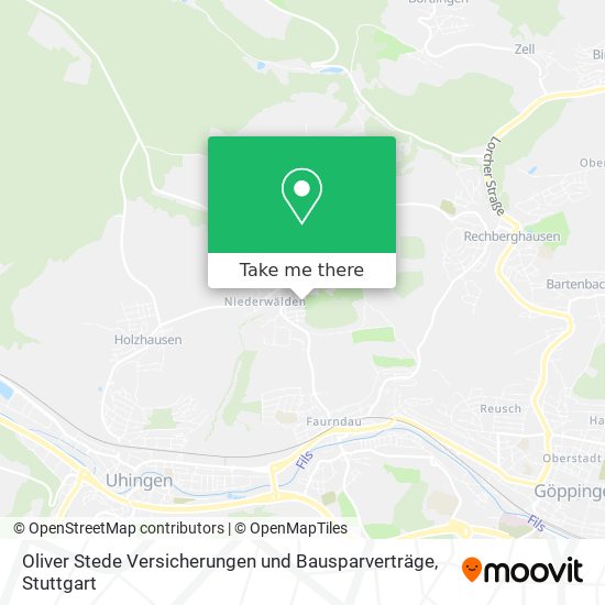 Oliver Stede Versicherungen und Bausparverträge map