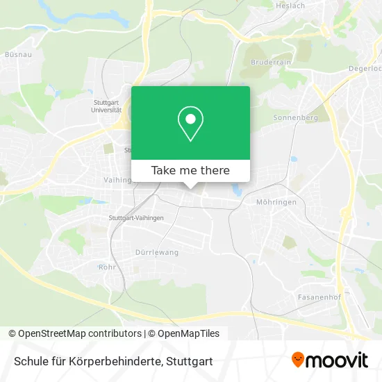 Карта Schule für Körperbehinderte