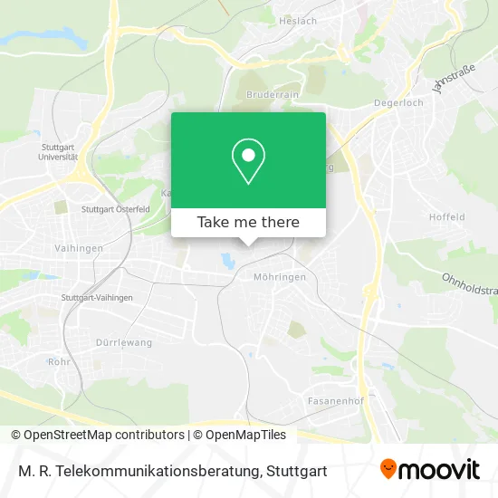 Карта M. R. Telekommunikationsberatung