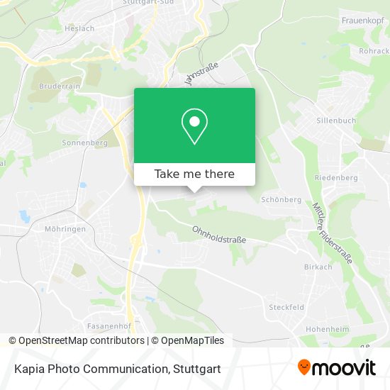 Kapia Photo Communication map
