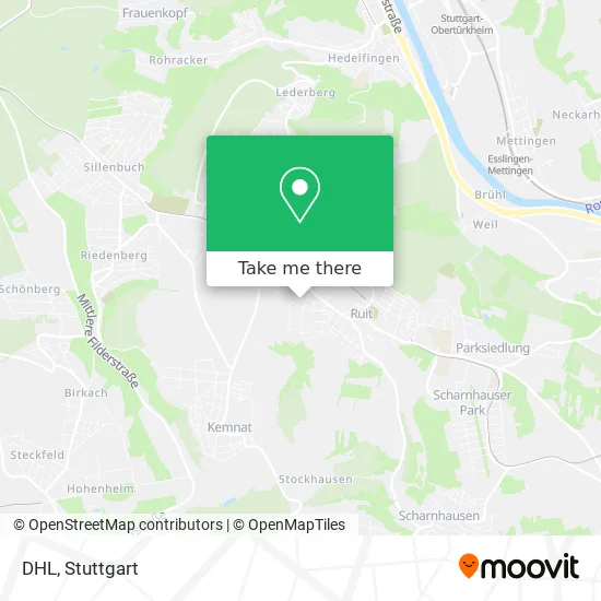 Карта DHL