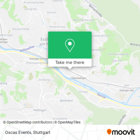 Oscas Events map