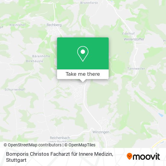 Bomporis Christos Facharzt für Innere Medizin map