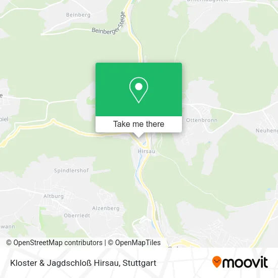Карта Kloster & Jagdschloß Hirsau
