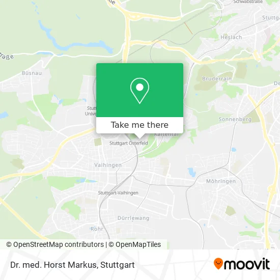 Карта Dr. med. Horst Markus