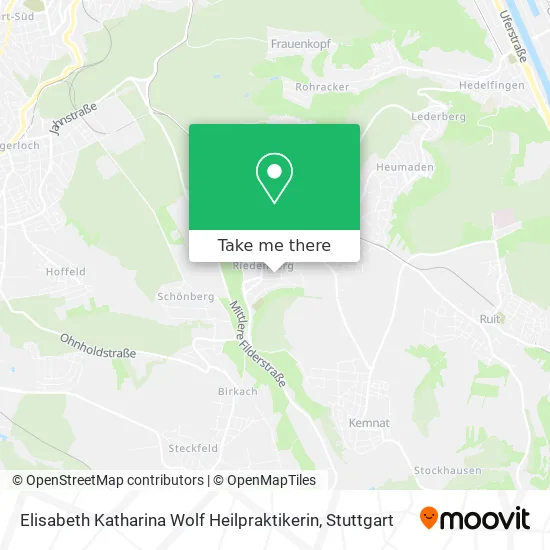 Карта Elisabeth Katharina Wolf Heilpraktikerin