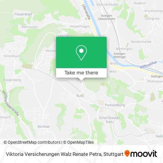 Viktoria Versicherungen Walz Renate Petra map