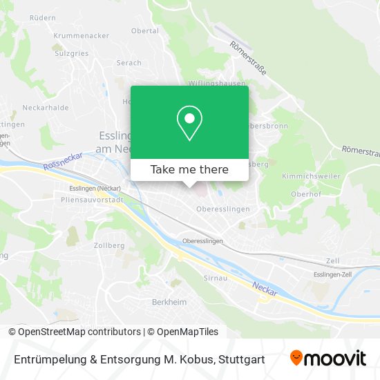 Карта Entrümpelung & Entsorgung M. Kobus