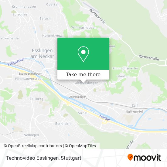 Карта Technovideo Esslingen