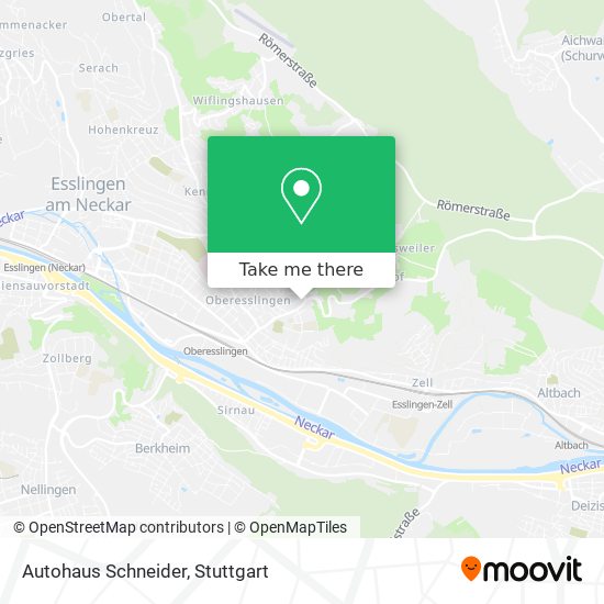 Autohaus Schneider map