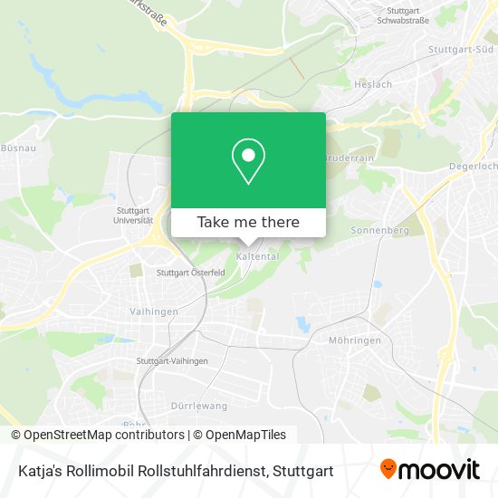 Katja's Rollimobil Rollstuhlfahrdienst map